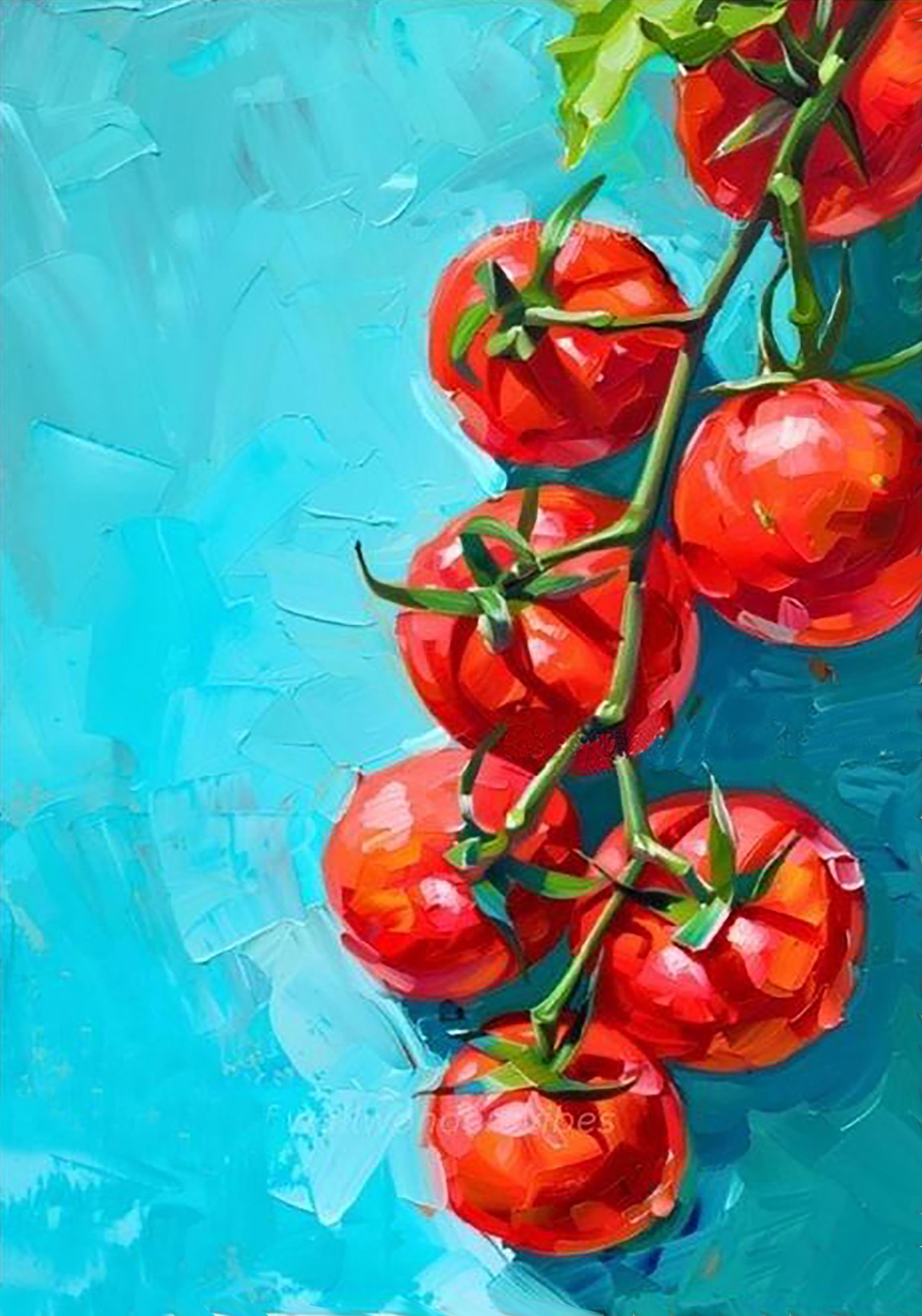 Интерьерная картина Ветка чери